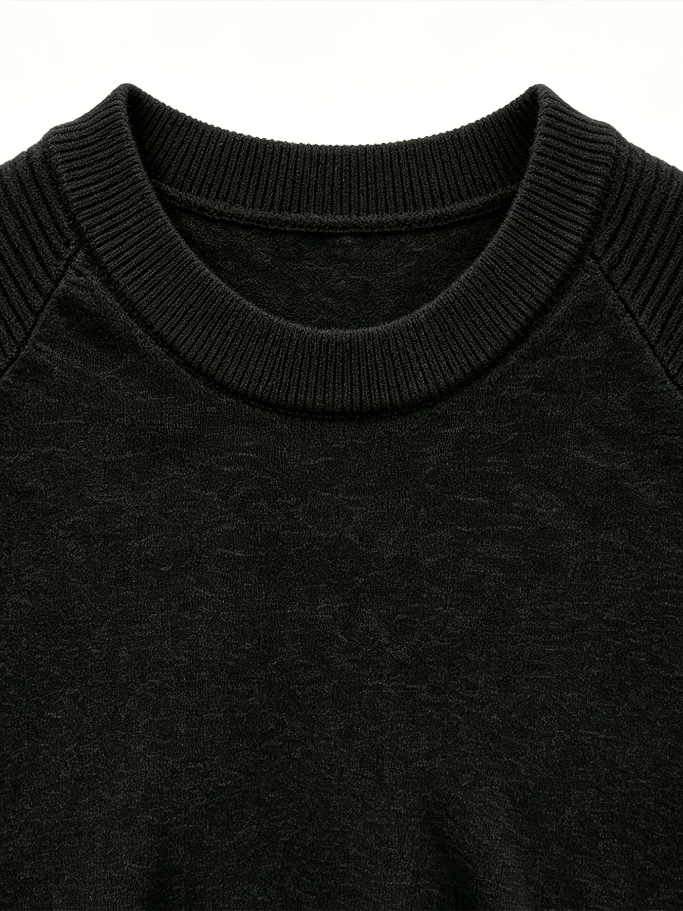 Men's Casual Lightweight Knit Short Sleeve Crew Neck Sweater