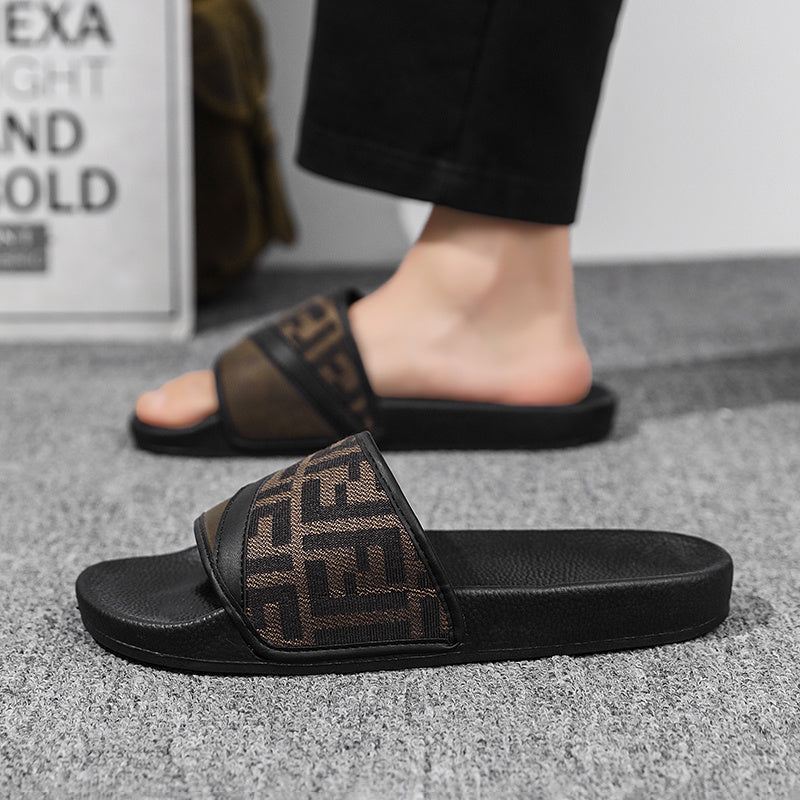Men's Summer Breathable PU Slip-On Outdoor & Beach Shoes