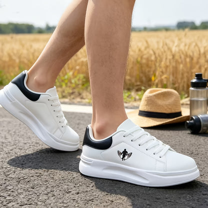 Men's Wingtip Low-Top Ankle Boots with EVA Sole for All-Season Wear