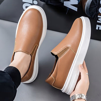 Plus Size Men's Athletic Shoes Thick Sole Mesh Upper Sneakers