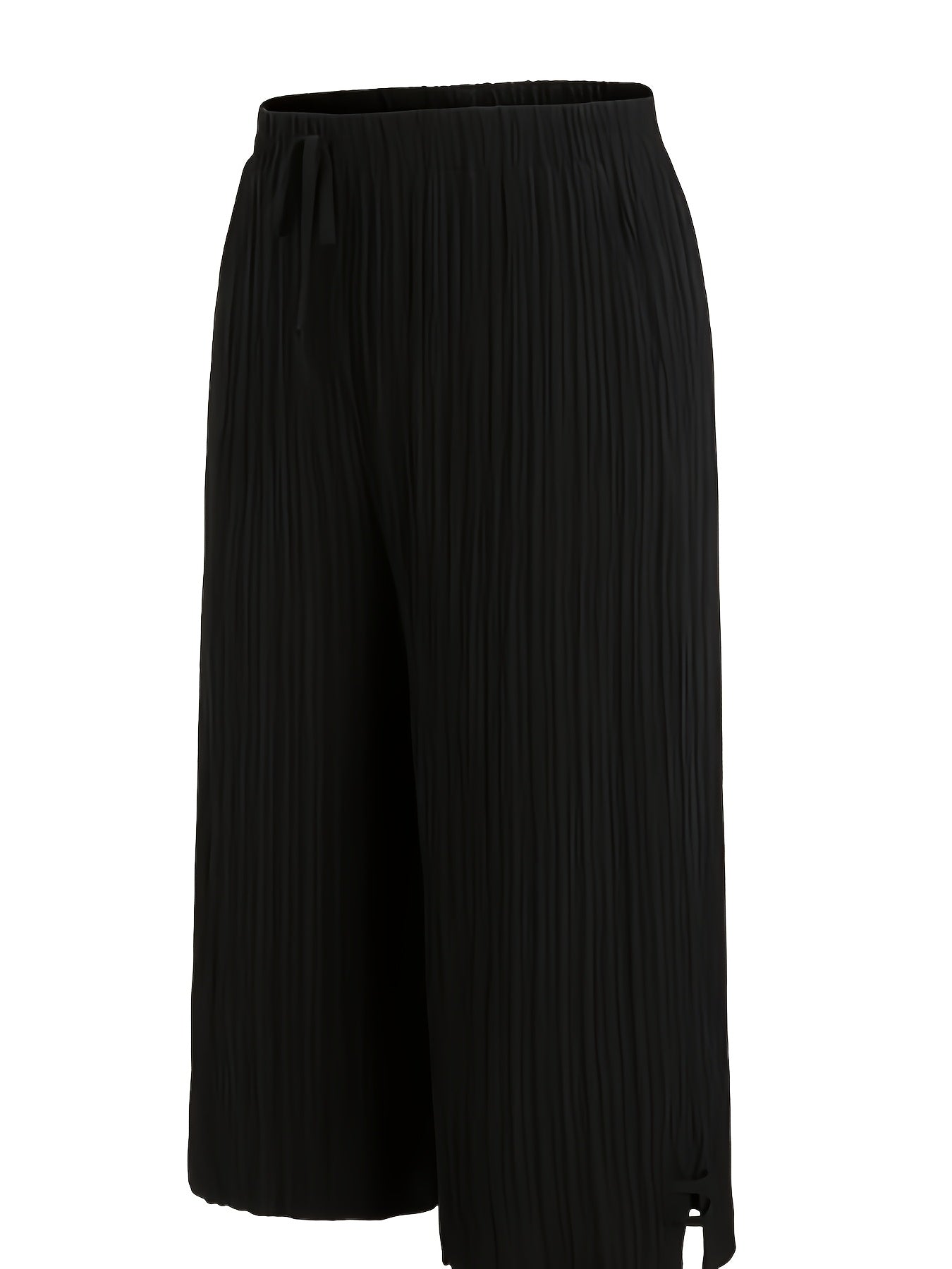 Elegant Women’s Wide-Leg Striped Pants for Spring and Summer