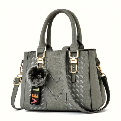 Parent Bag Handbag New Fashion    Ball Pendant Small Tote Bag Thanksgiving Gift for Family