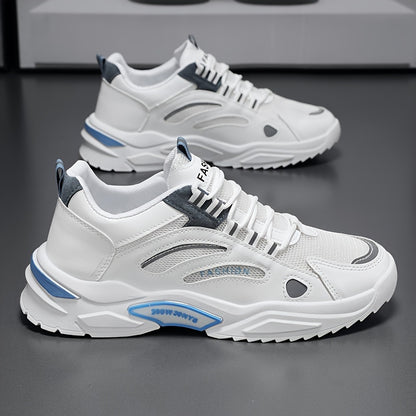 Men's Skate Shoes with Good Grip, Laced Sports Shoes, Anti-slip And Wear-resistant Versatile Men's Lightweight Sports Shoes