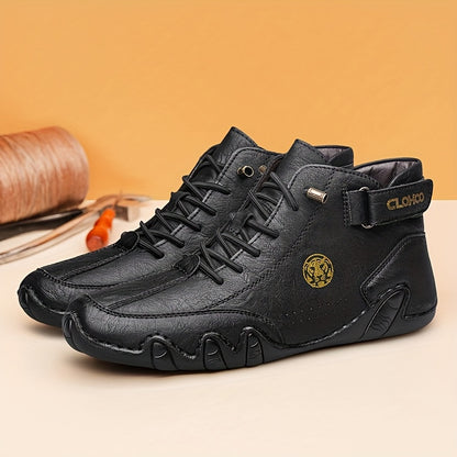 Men's High-Top Casual & Sports Ankle Boots with Rubber Sole