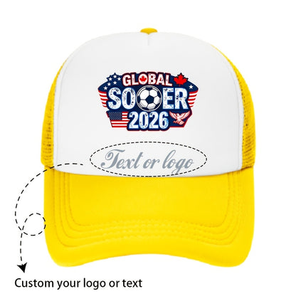 Custom FIFA 2026 Baseball Cap with Adjustable Buckle - Unisex Sports H