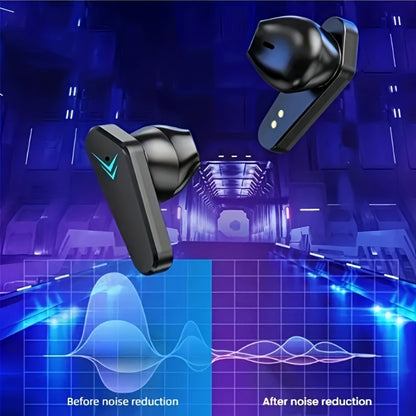 New Wireless Earbuds with LED Display Touch In-Ear TWS True Wireless Sports Music Gaming Headphones Compatible with Smart Devices, Suitable for Low Latency Games and Videos