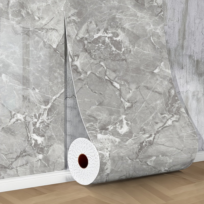 Marble Peel and Stick Wall Tiles, 2.5mm Thick XPE Panels