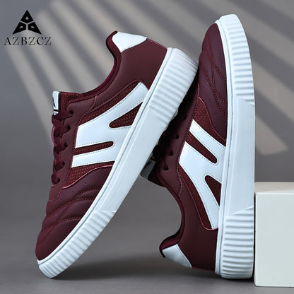 Men's Low-Top Athletic Sneakers Casual Lace-Up Shoes