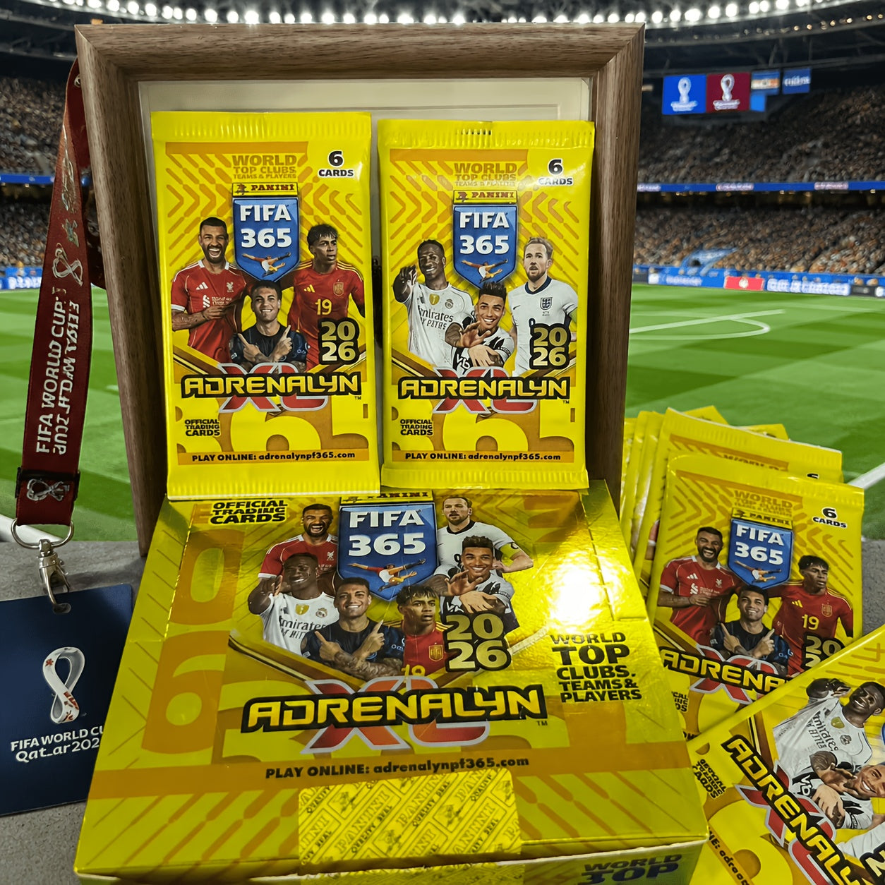 Panini FIFA 2026 World Cup Football Trading Card Single Pack