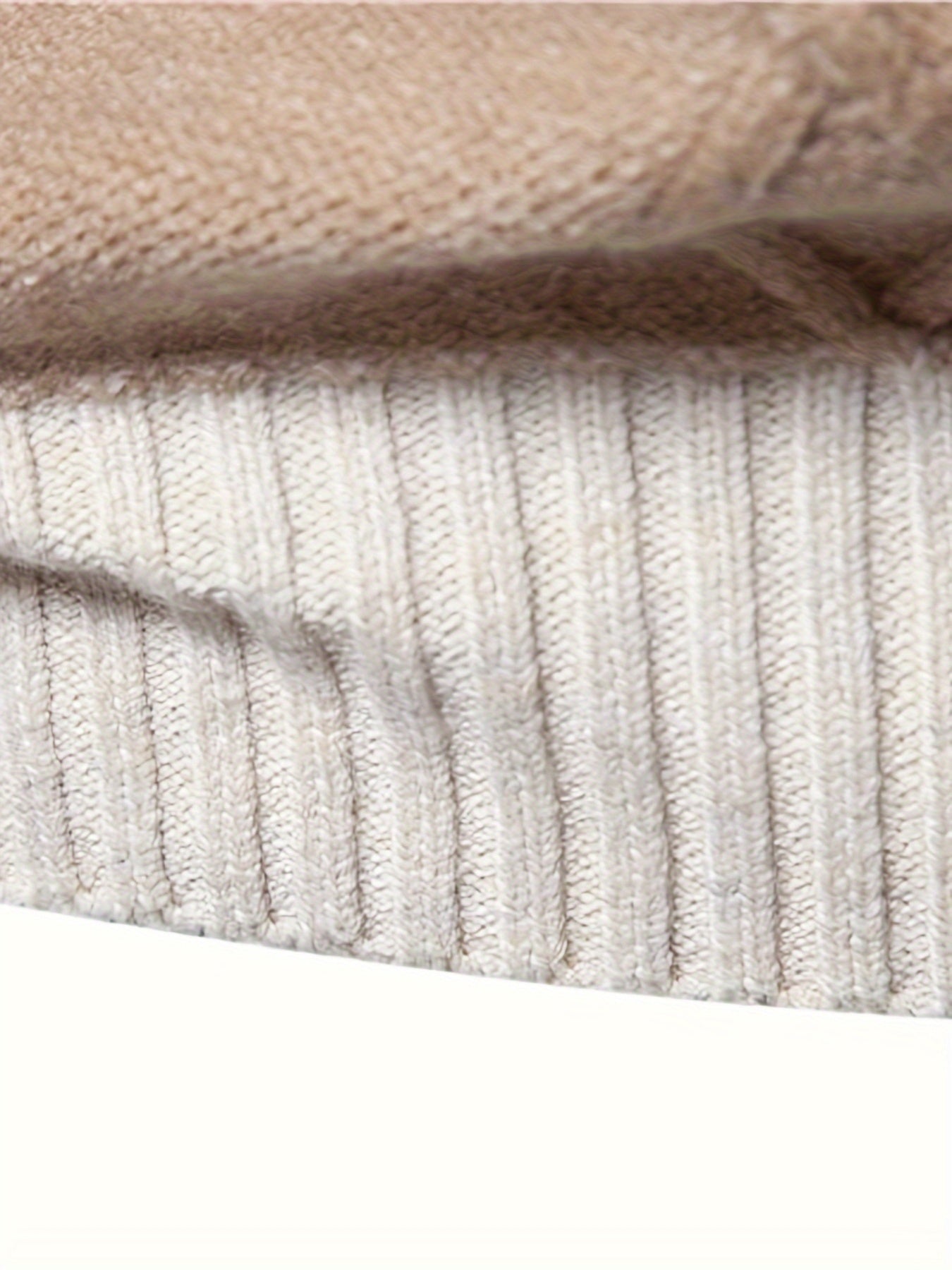 Men'S Colorful Jacquard Pullover Sweater with a Round Neck for Autumn And Winter