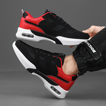 Lightweight Breathable Mesh Sports Shoes with Anti-Slip PU Sole