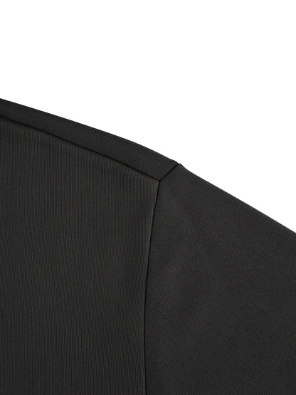 Men's Solid Color Lined Workwear Shirt Jacket with Snap Buttons