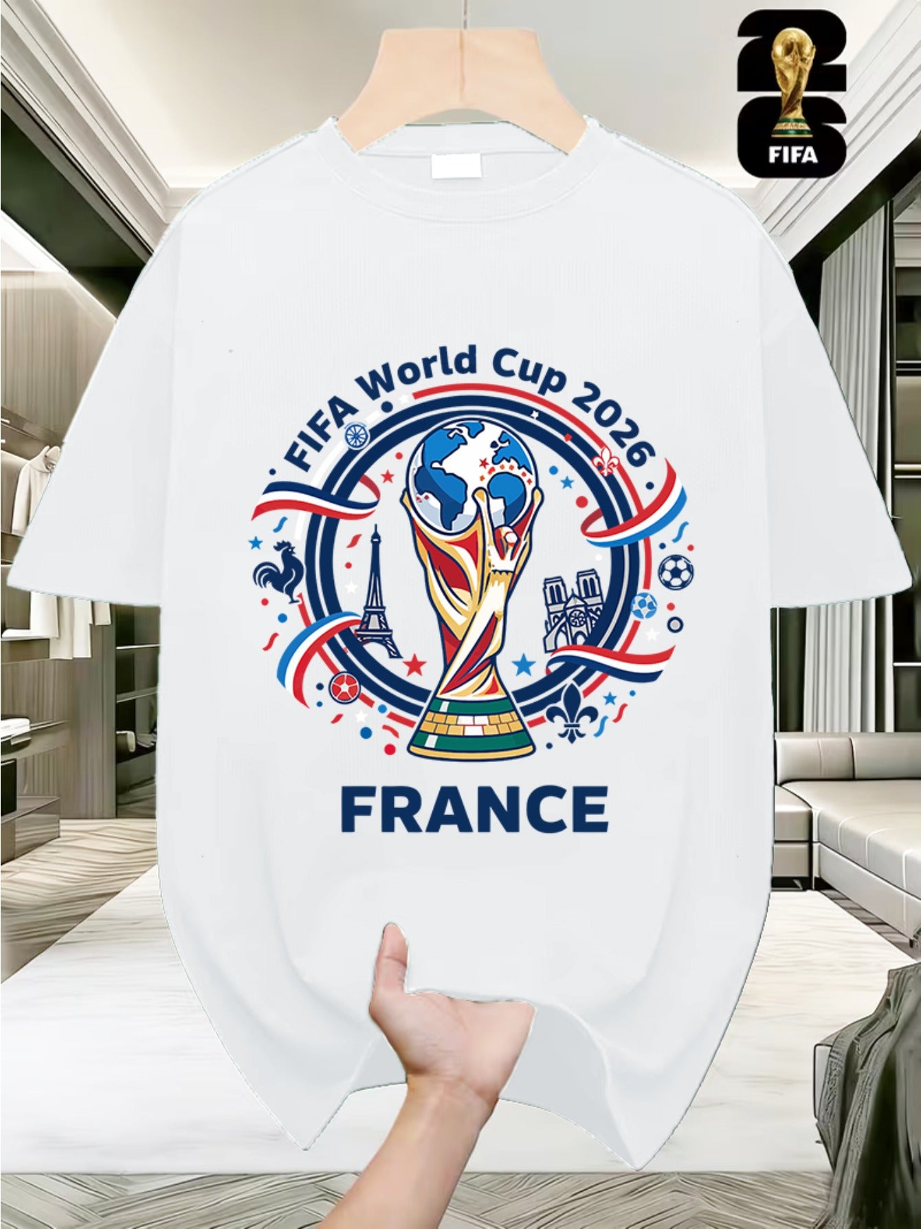 Men's 2026 FIFA World Cup Casual Short Sleeve T-Shirt