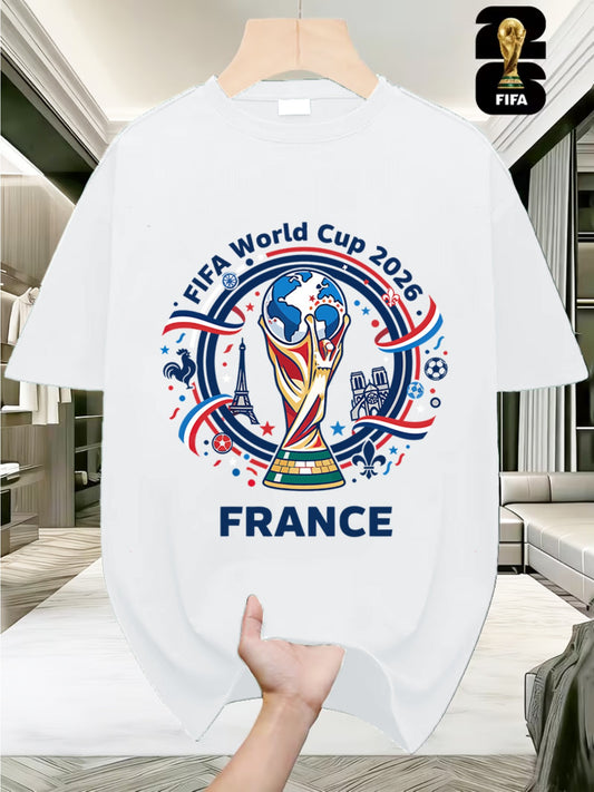 Men's 2026 FIFA World Cup Casual Short Sleeve T-Shirt