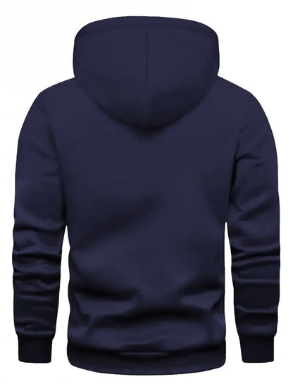 Men's Portugal Flag Hoodie with Adjustable Hood & Pocket