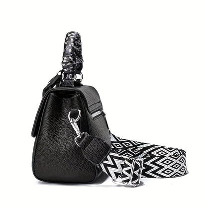 High-looking, light luxury, forest style 2024 new Dai Fei bag, hand-held, crossbody, single Handbag, versatile and fashionable small square bag