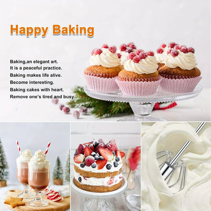 Hand Whisk, Semi-automatic Whisk, Stainless Steel Whisk, For Household Mixing Mixer Press Mixer Household Milk Foam Maker Baking Tools for restaurant/food truck/bakery