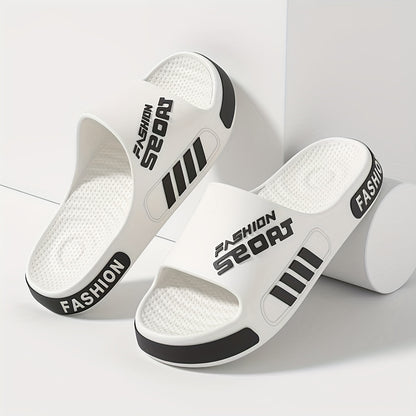 Men'S Summer Stylish Massage Non-Slip Textured Design Sandals, Suitable for Home, Outdoor, And Bathroom Use. - ayq