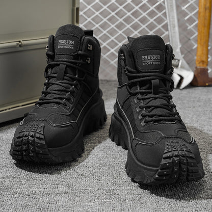 Men's Casual Outdoor Snow Boots, Warm & Versatile Design