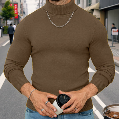 Men'S New Style Available in Multiple Colors, Classic Turtleneck Sweater
