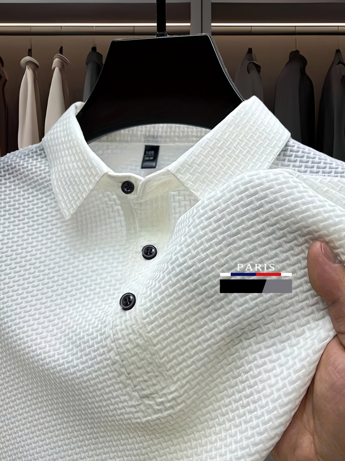 New Arrival of Plus-Size Men'S Polo Shirts, Featuring Short Sleeves And Classic Details Like a Collar And Buttons, Perfect for Casual Everyday Wear - ayq