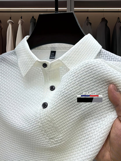 New Arrival of Plus-Size Men'S Polo Shirts, Featuring Short Sleeves And Classic Details Like a Collar And Buttons, Perfect for Casual Everyday Wear - ayq