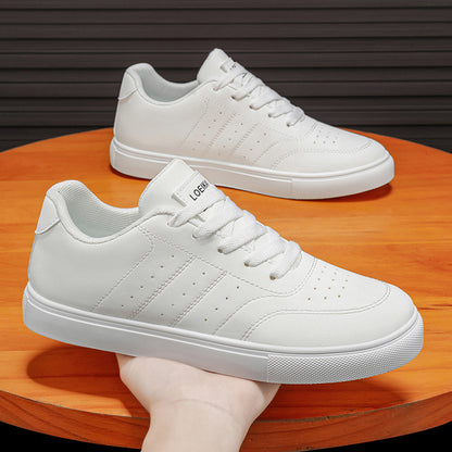 LOEIKAN New Arrival Men's Large Size Designer Casual Shoes Fashion Thick Sole Outdoor Hiking Sneakers Classic Black White Skate Shoes Comfortable Trendy Footwear Perfect Gifts for Men Him Free Shipping - ayq