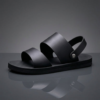 Men's Casual Double-Strap Sandals with Non-Slip Soft Sole