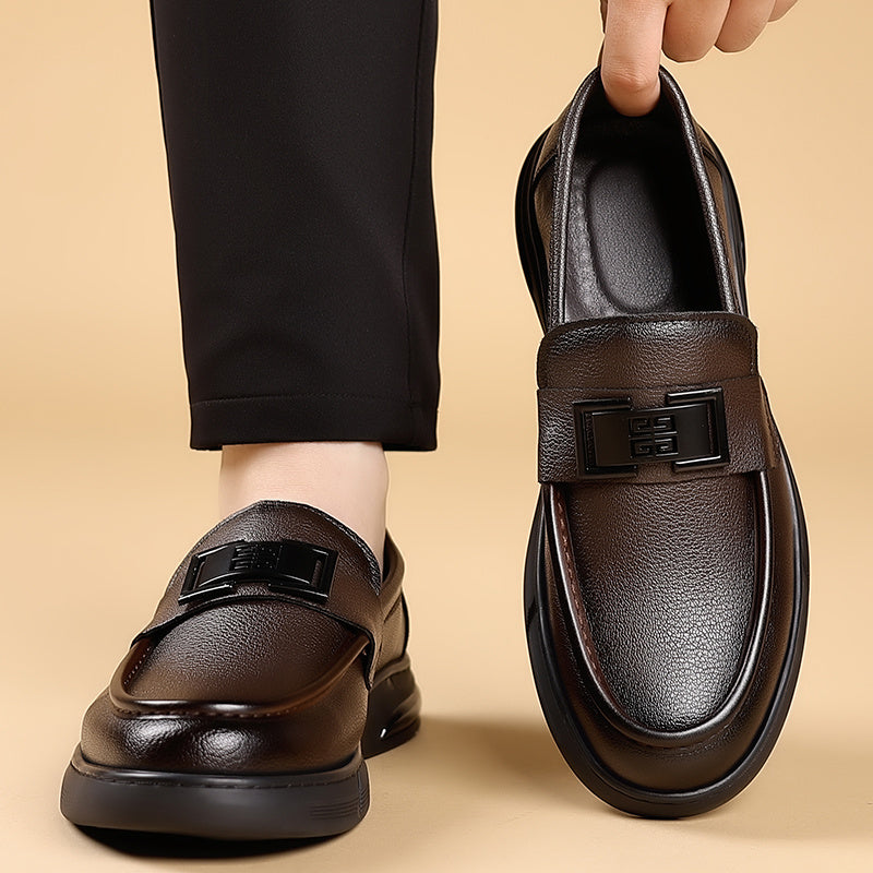 Men's Classic Lightweight Casual Loafers with Microfiber Upper