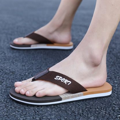 Men's Lightweight Breathable Flip-Flops for Summer & Casual Wear