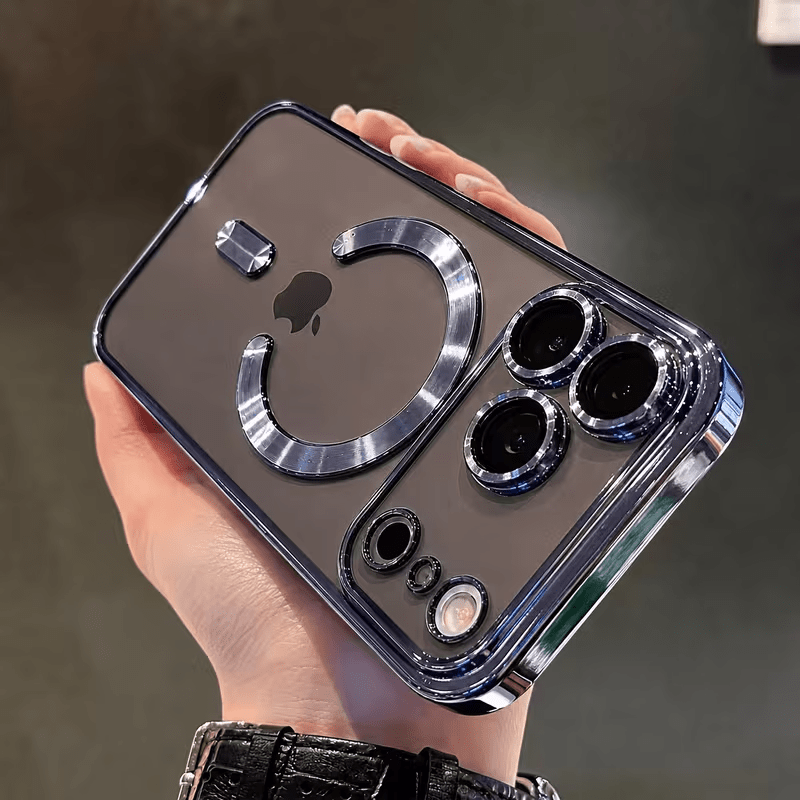 Luxury Shock-Resistant Magnetic Phone Case for iPhone 18/17 Pro Max