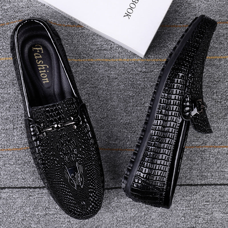 Men's Casual Slip-On Loafers Soft PU Driving Shoes