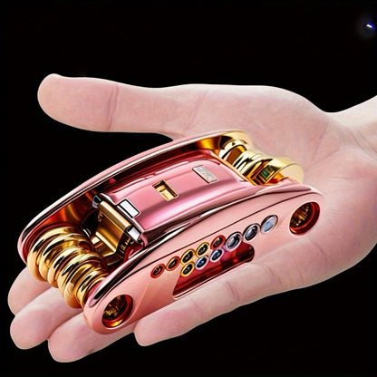 A 16-in-1 Socket Wrench Set with Non-slip Grip and Rotating Design - Durable, Easy to Use, and a Universal Wrench Tool Suitable for Home and Automotive Repairs. Includes a Storage Case, Made of Stainless Steel, an Essential f