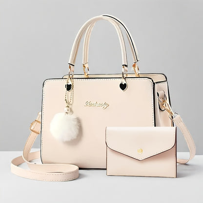 Premium Women's Bag New Fashionable Handbag Set Versatile Shoulder Crossbody Gift for Thanksgiving