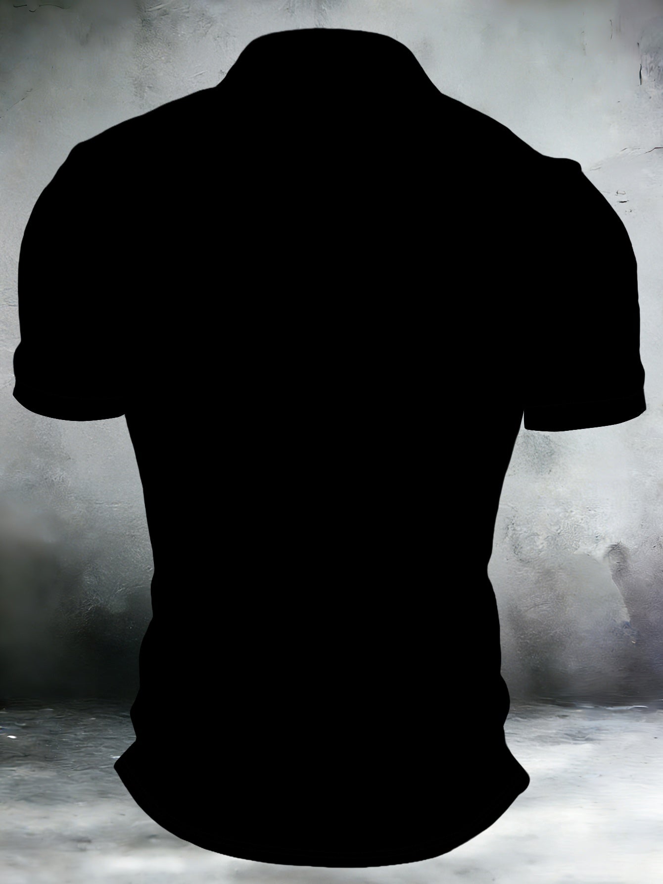 Men's Zip Shirt Short Sleeve Summer Trendy Lion Print Collar T-Shirt Business Casual Slim Fit Men's Top Women's Clothing