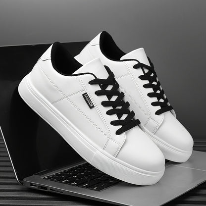 Men's Low-Top Sneakers with Cushioned Sole & Letter '' - - Urban Hiking Shoes Suitable for Daily Wear, Outdoor, Commuting - Lightweight Round-Toe Casual Sports Footwear - ayq