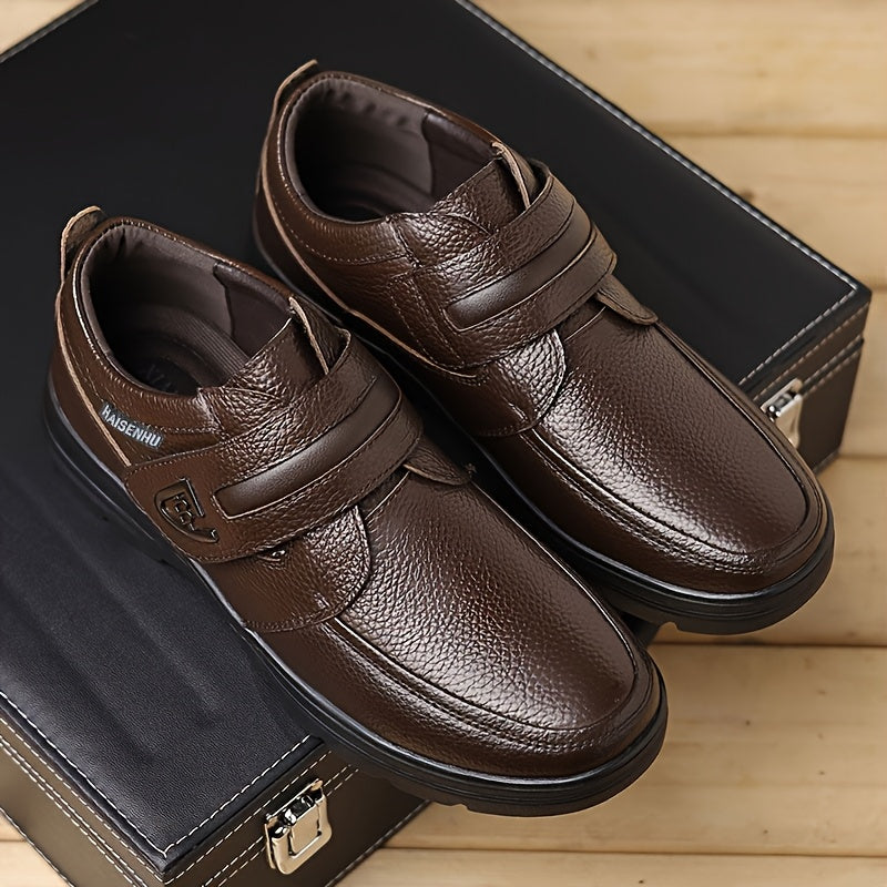 Men's All-Season Low-Cut Genuine Leather Casual Fashion Shoes