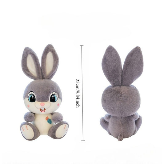 Charming And Delightful Plush Rabbit Toys for Cross-Border Gifting, Featuring Large-Eyed Adorable Rabbit Dolls, Cartoonish Long-Eared Bunnies, Perfect As Birthday And Holiday Presents for Girls