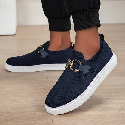 Men's Breathable Slip-On Loafers Casual All-Season Fabric