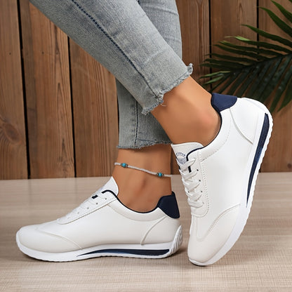 Women's Low-Top Sporty Sneakers with EVA Cushioned Sole