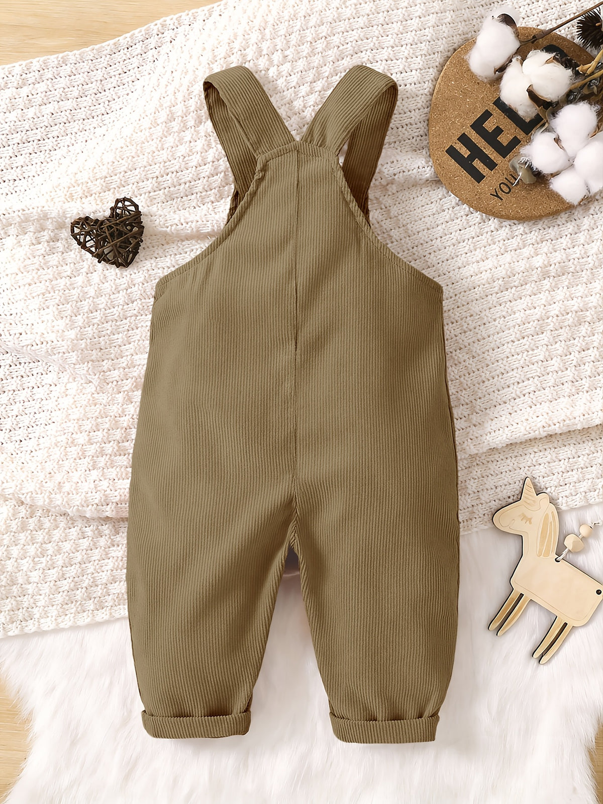 Cute Baby Unisex Suspender Pants for Spring and Fall - ayq