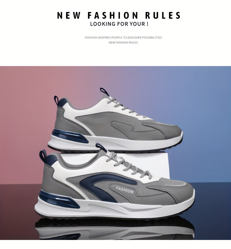 New Thick-soled Men's Sports Shoes, Versatile and Trendy, Forrest Gump Shoes, Dad Shoes - ayq