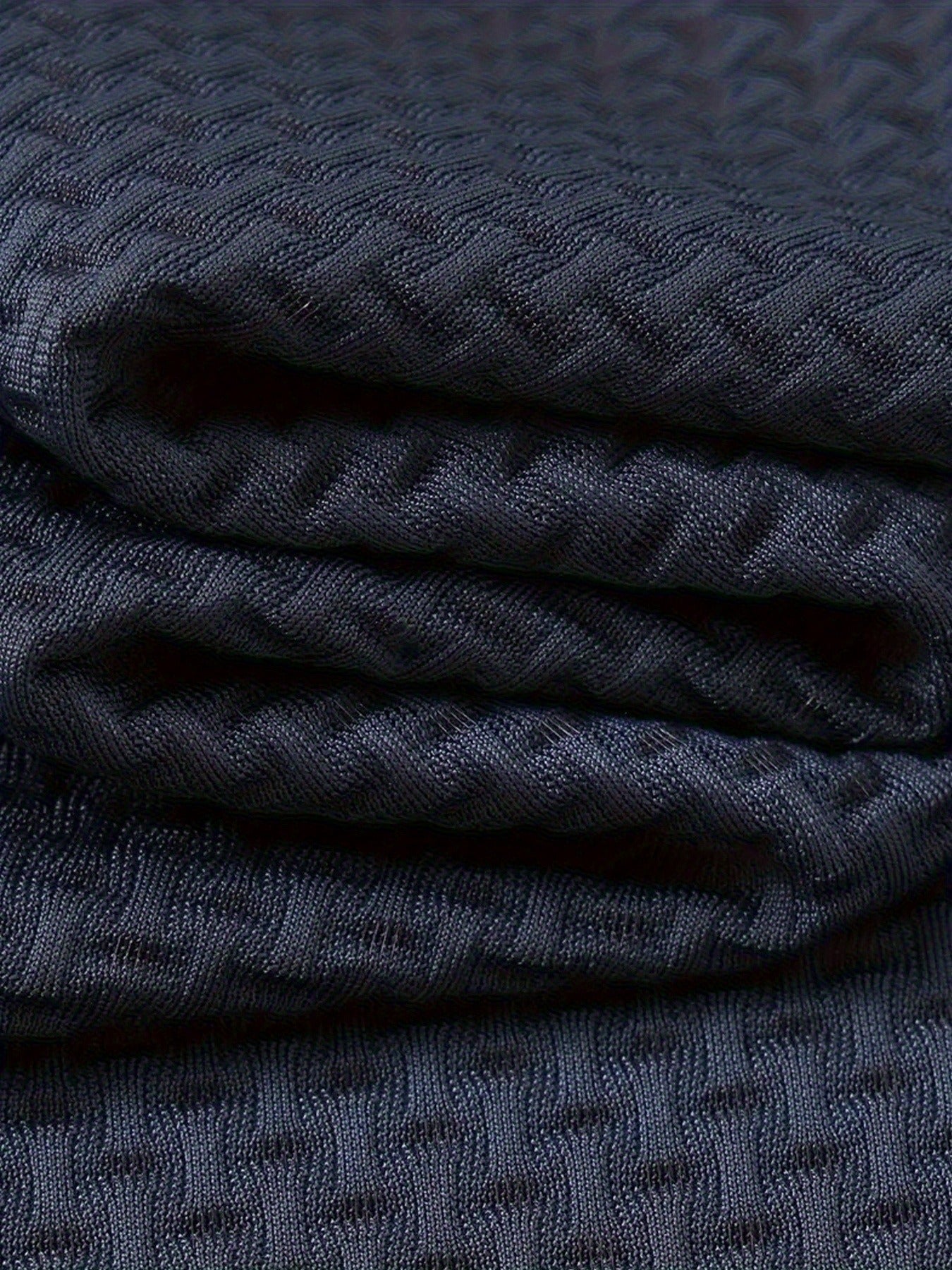 FS1128 Style Men'S Jacquard Polo Shirt with Unique Print Patterns, Casual Short Sleeves, Summer Fashion, Breathable Embossed Top, a Perfect Gift - ayq