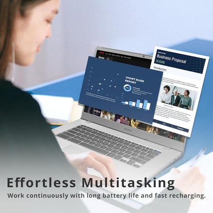 SAMSUNG Chromebook 4+ Laptop, 15.6" FHD LED Display, Intel Celeron N4000, 4GB RAM, 64GB Emmc, HD Webcam, Wi-Fi 5, Bluetooth, Chrome OS, Platinum Titan, 32GB USB Card