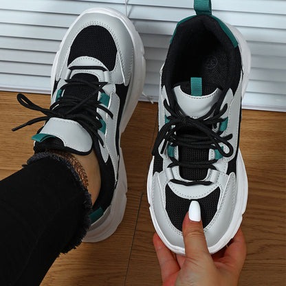 Women'S Casual Breathable Travel Sports Shoes - Fashionable, Lightweight Outdoor Sneakers with Mesh Upper, EVA Sole, and Round Toe Design for Daily Use, Parties, and Gifts, Comfortable Walking Shoes, Casual Sports Shoes Fashi
