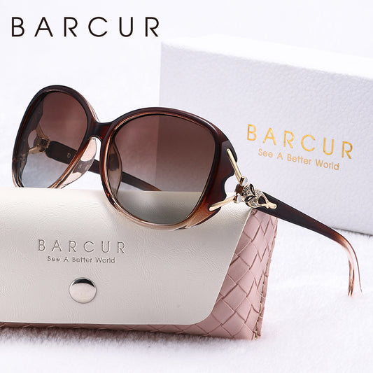BARCUR Butterfly UV400 Fashion Sunglasses with Polycarbonate Frame