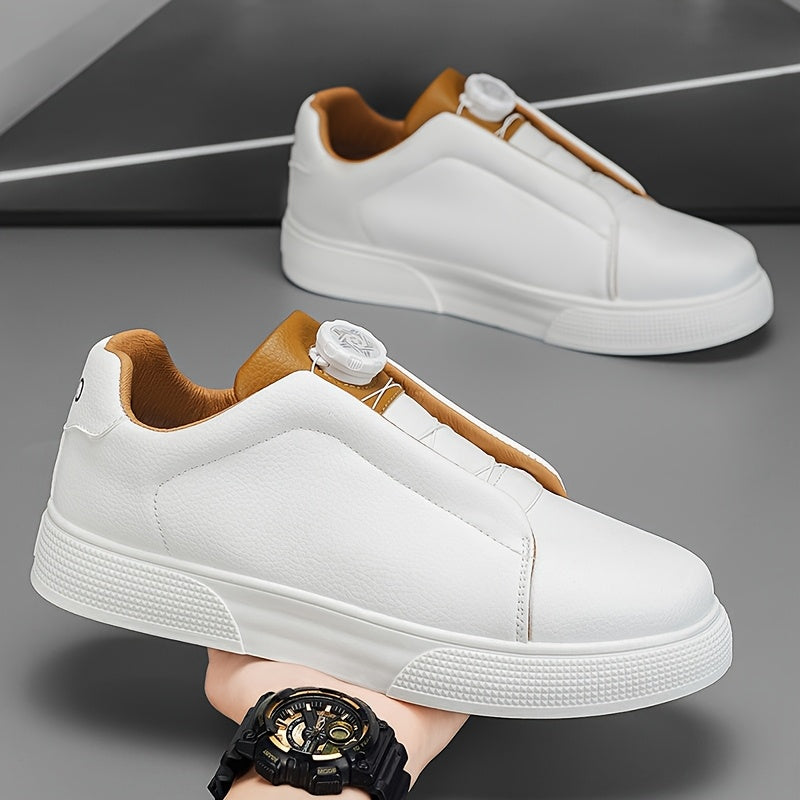 Men's Casual Sport Shoes with Slip-Resistant Buckle, All-Season