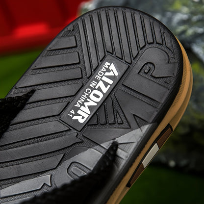 Men's Casual Fabric Flip Flops Non-Slip Rubber Sole Sandals