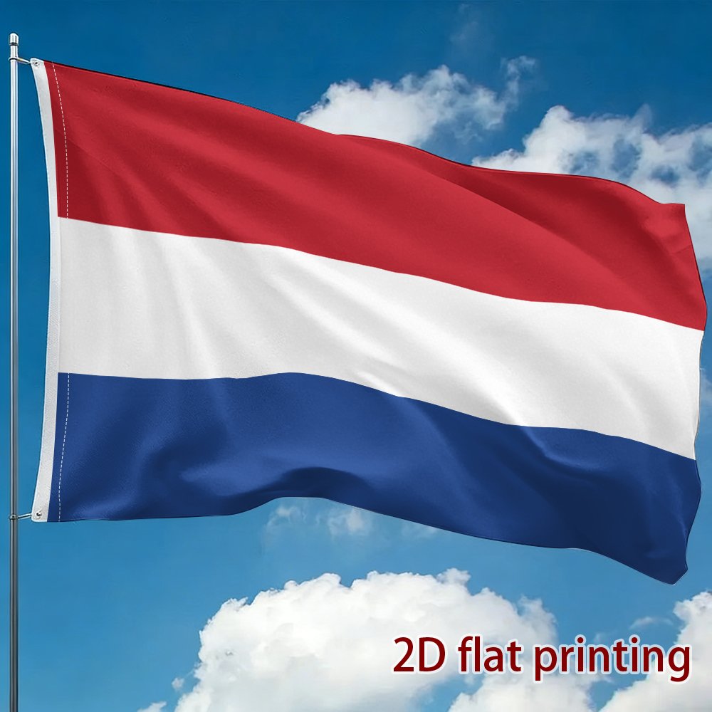 Dutch Flag Polyester Fan Support Flag for Sports & Events