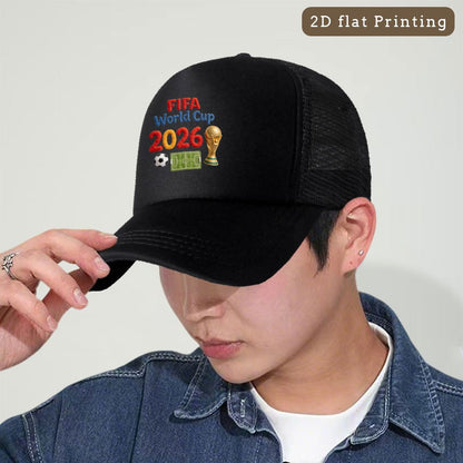 FIFA 2026 World Cup Adjustable Breathable Mesh Baseball Cap